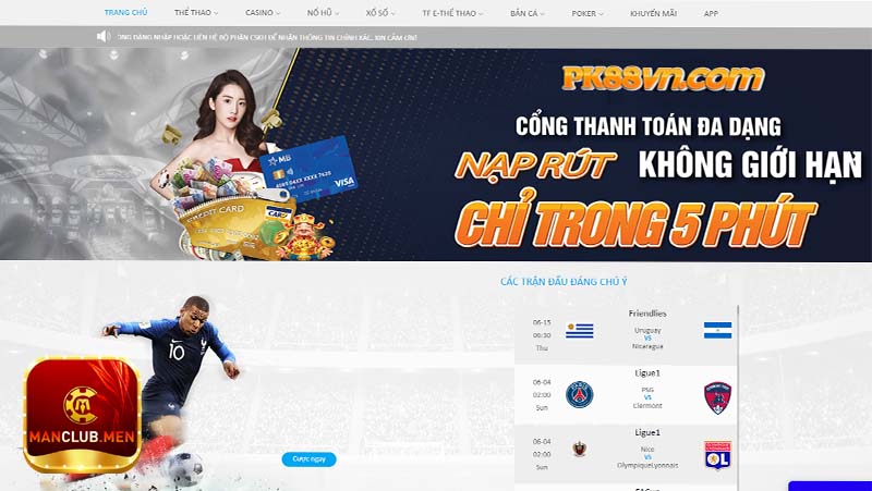 Giới thiệu sảnh game pk88