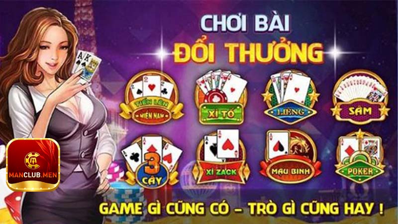 Nhiều game bài manclub khác