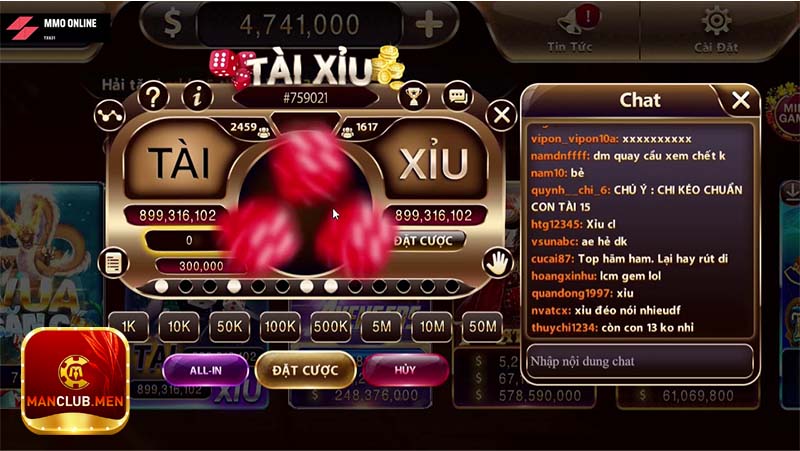 Tựa game hot tài xỉu