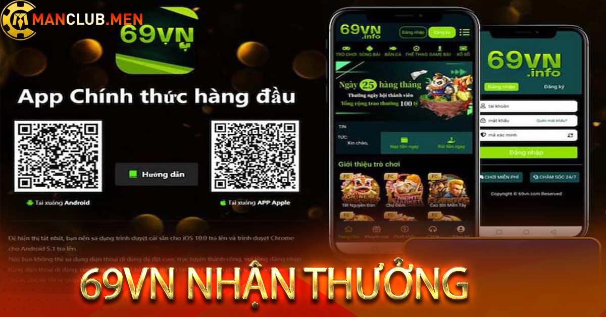 Hướng dẫn tải app bet69vn