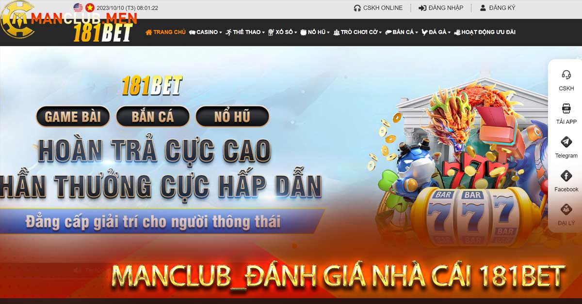 Giới thiệu nhà cái 181bet