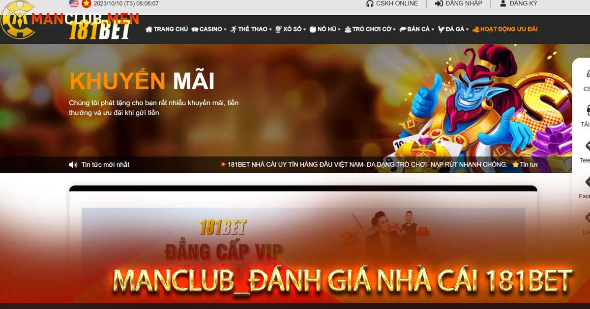 Khuyến mãi nhà cái 181bet có dễ dàng